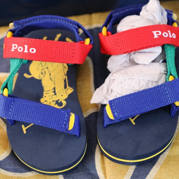 POLO NEW HAVEN SANDALS - Picture 1 of 7